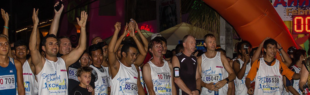 Ночной благотворительный забег Koh Samui Midnight Run